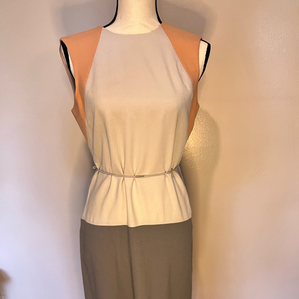 Belt detail Calvin Klein dress